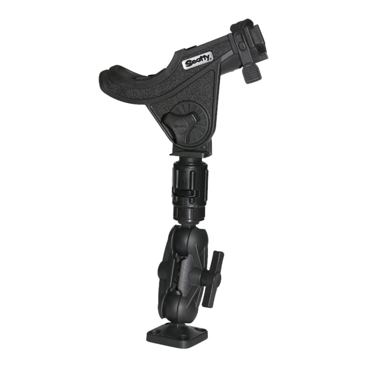 Scotty Монтаж за стойка Ball Mount With Gearhead -162 0162