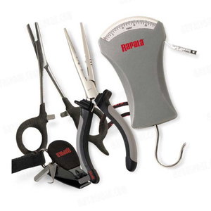 Комплект Rapala - клещи, форцепс, резачка, кантар RTC-6PFSC