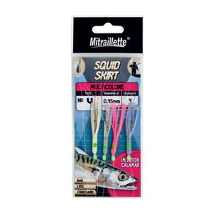 Чепаре със силикони Mitrailette Squid Skirt RG4415220