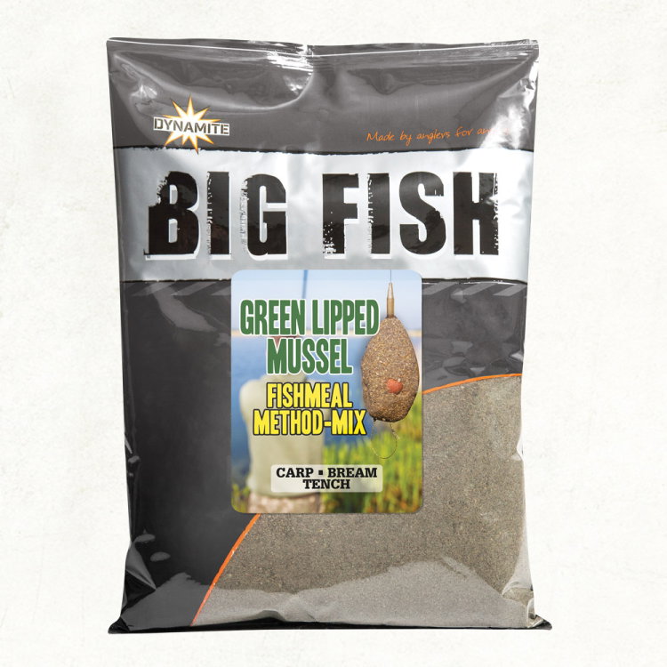 Захранка DB Big Fish - Green Lipped Mussel Method Mix DY1471