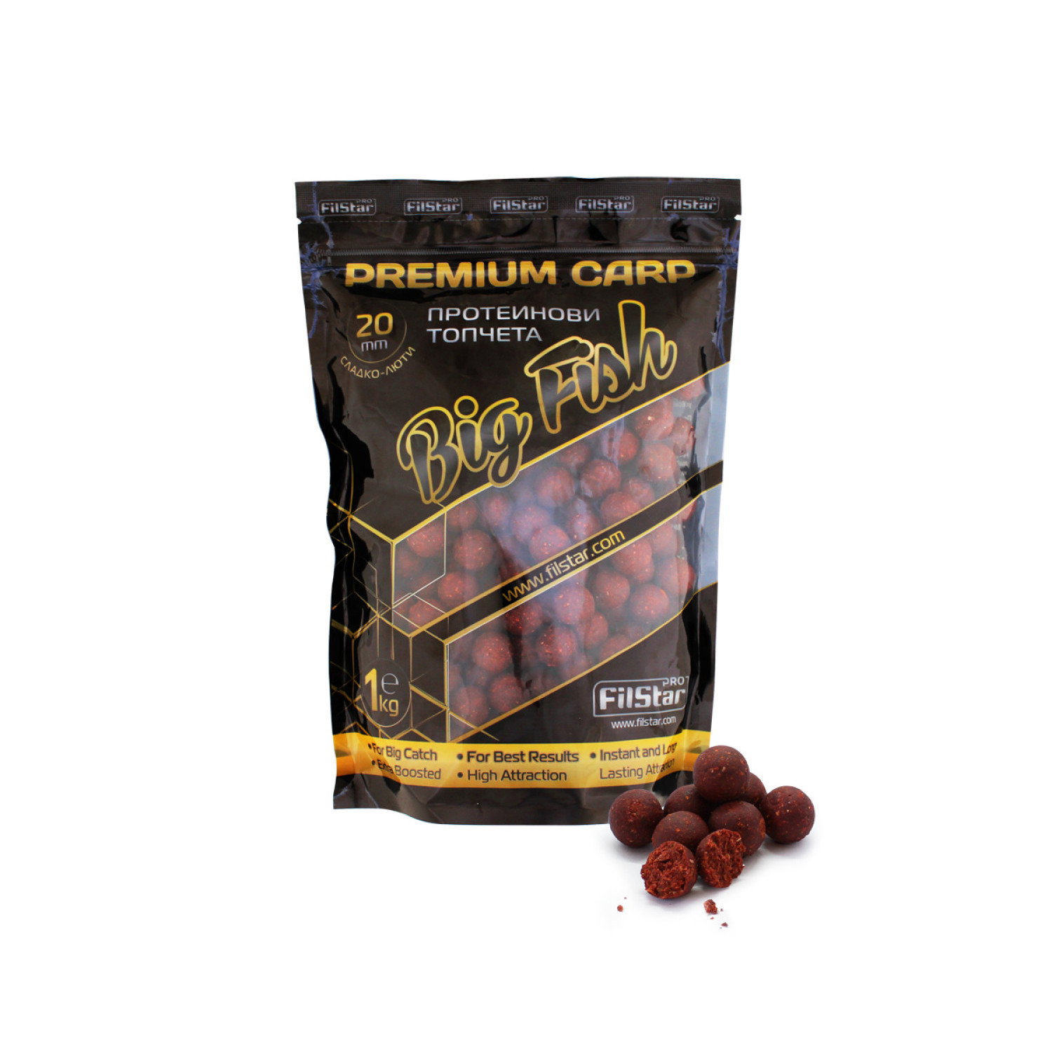 Протеинови топчета FilStar Premium Carp - Big Fish 951009