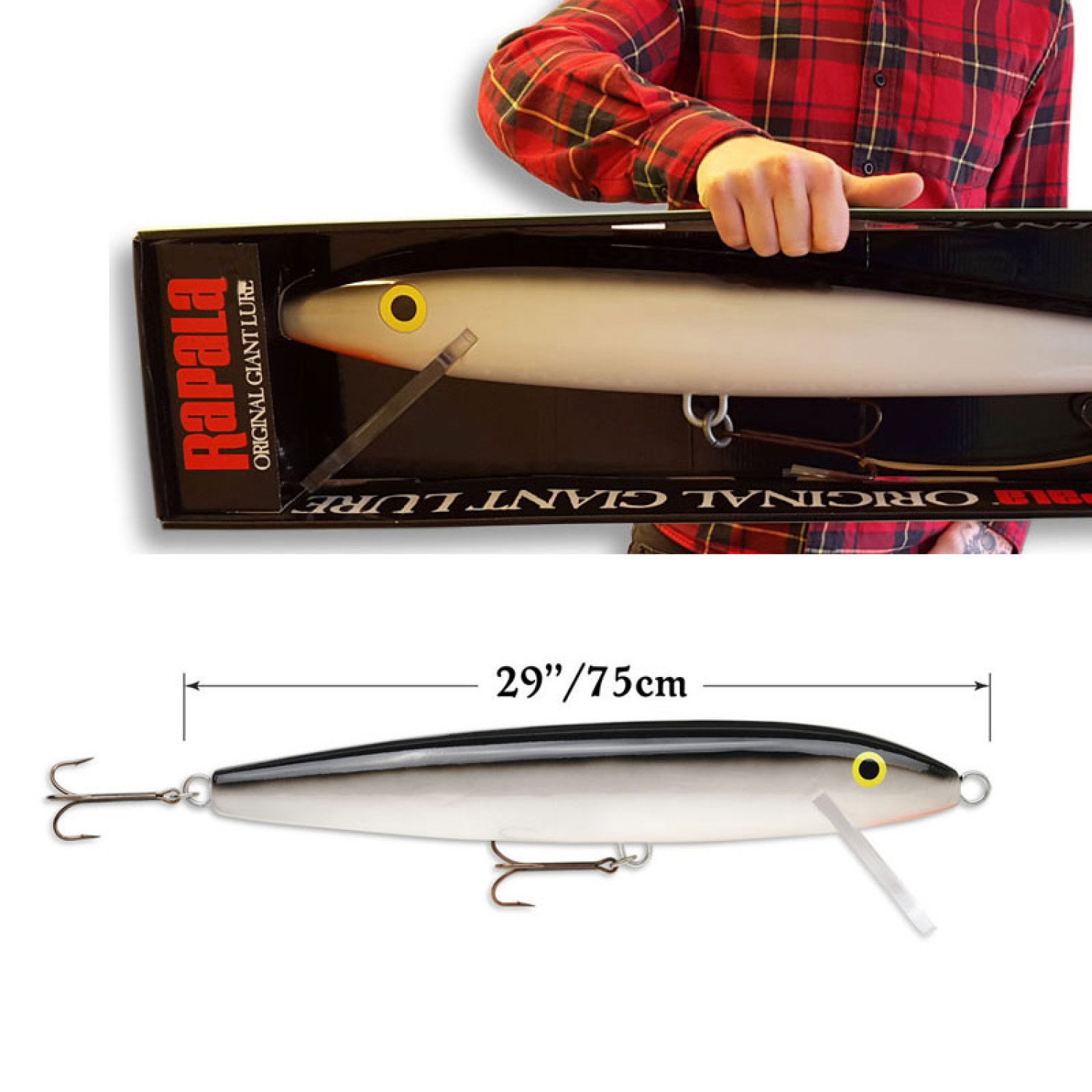 Воблер Rapala Giant Lure Original S Original S