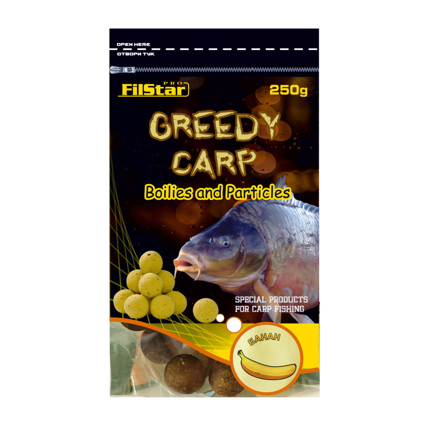 Протеинови топчета FilStar Greedy Carp 941096