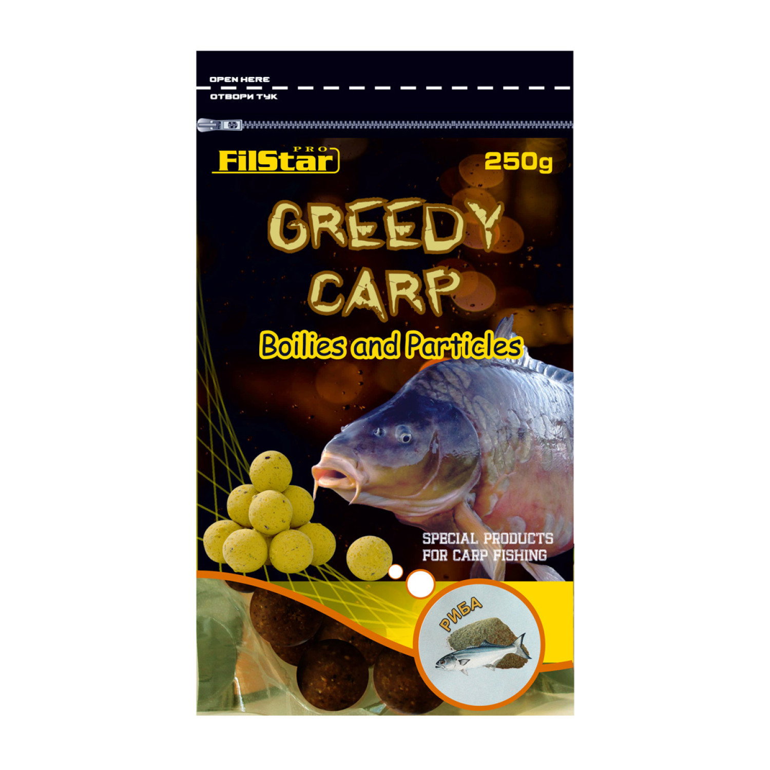 Протеинови топчета FilStar Greedy Carp 941098