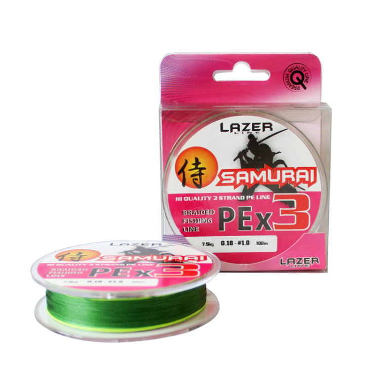 Плетено влакно Lazer Samurai PE 3 945223