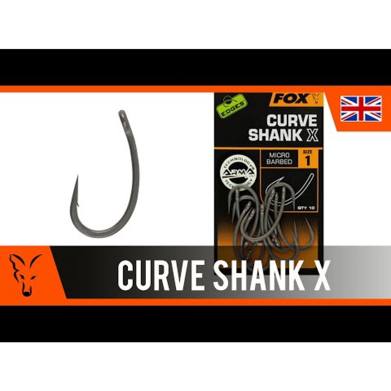Edges Куки Curve Shank X CHK222