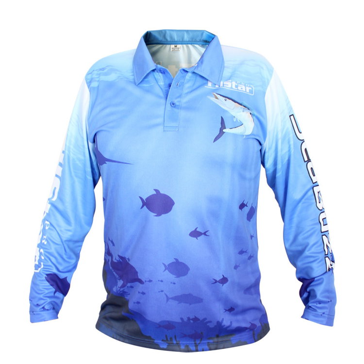 Блуза с дълъг ръкав с яка FilStar Wahoo Technical 946736