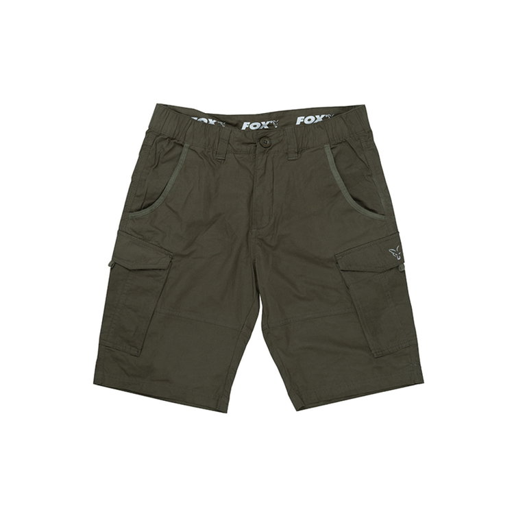 Къси панталони Fox Collection Green & Silver Combat Shorts CCL128