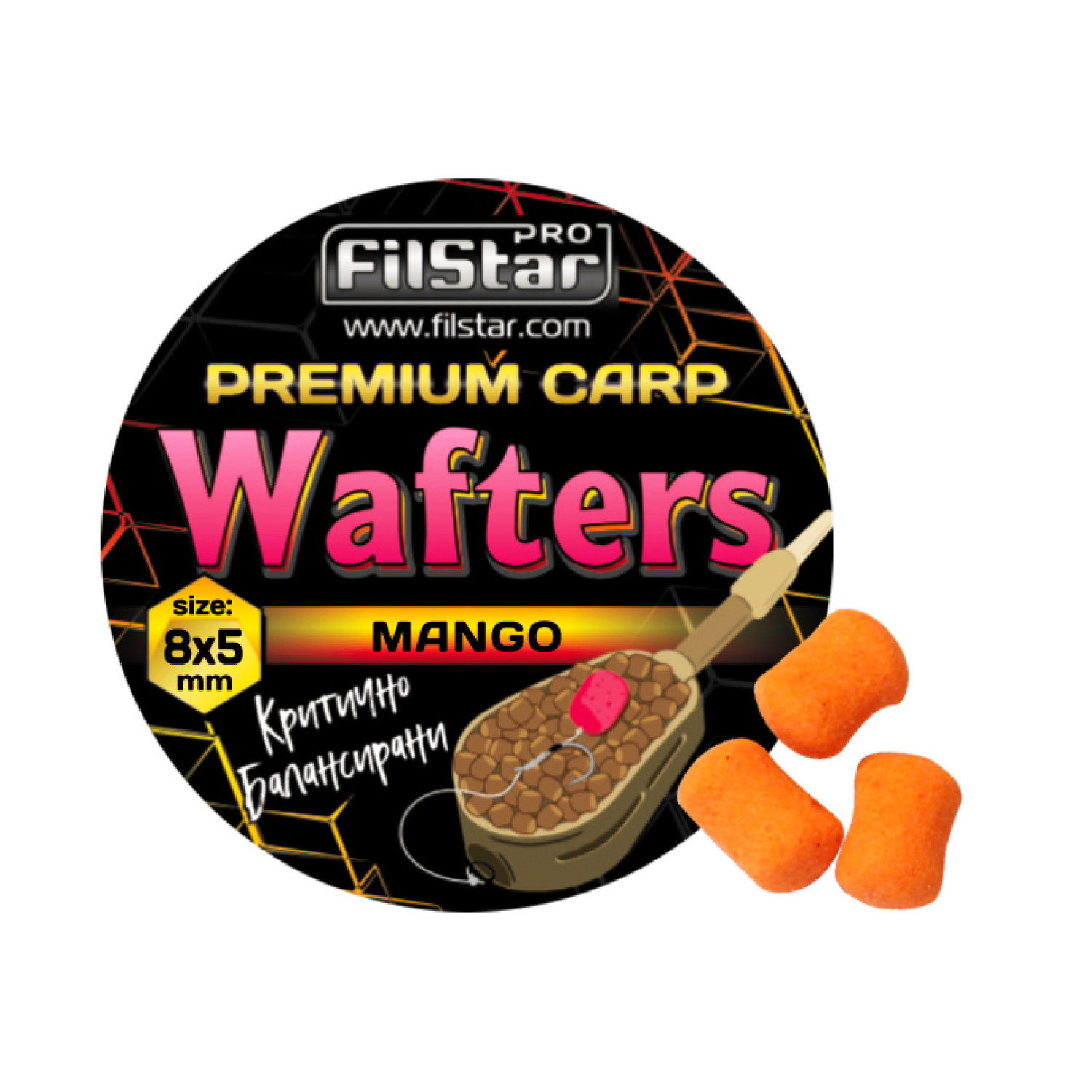 Дъмбели за фидер Wafters FilStar Premium Carp 958317