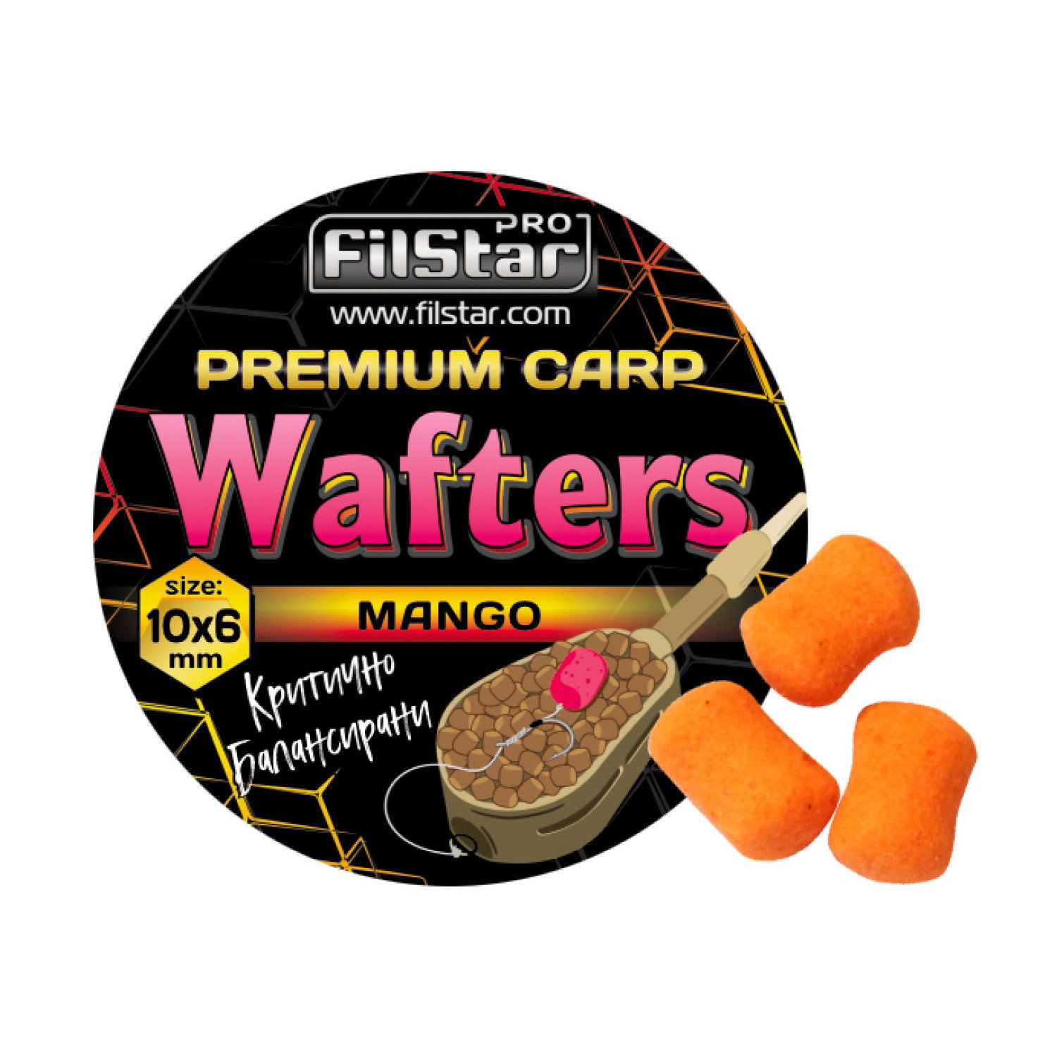 Дъмбели за фидер Wafters FilStar Premium Carp 955781