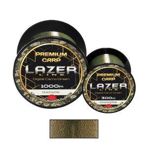 Монофилно влакно Lazer Premium Carp - Digital Camo Green 952116