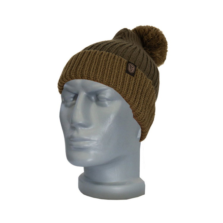 Шапка Fox Heavy Knit Bobble Hat CHH014