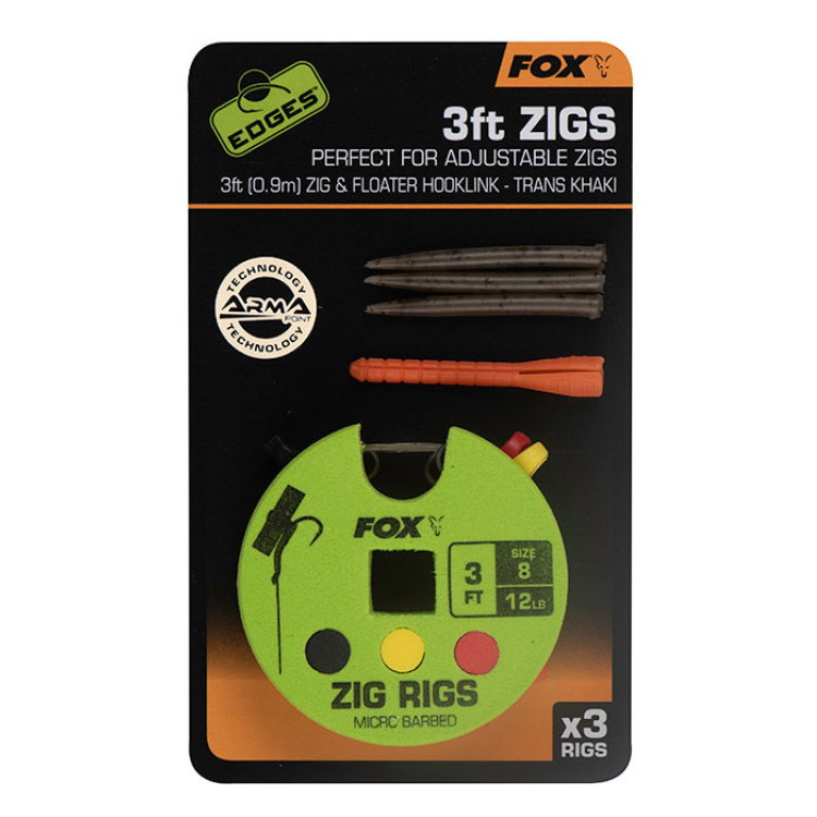 Монтаж Fox Edges Zig Rig 3 ft x 3 CCR191