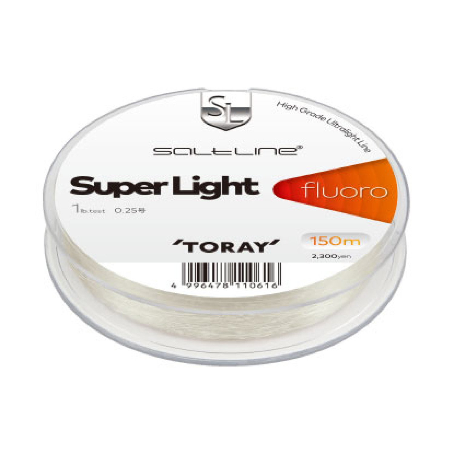 Флуорокарбон Toray Saltline Super Light Fluorocarbon S75P