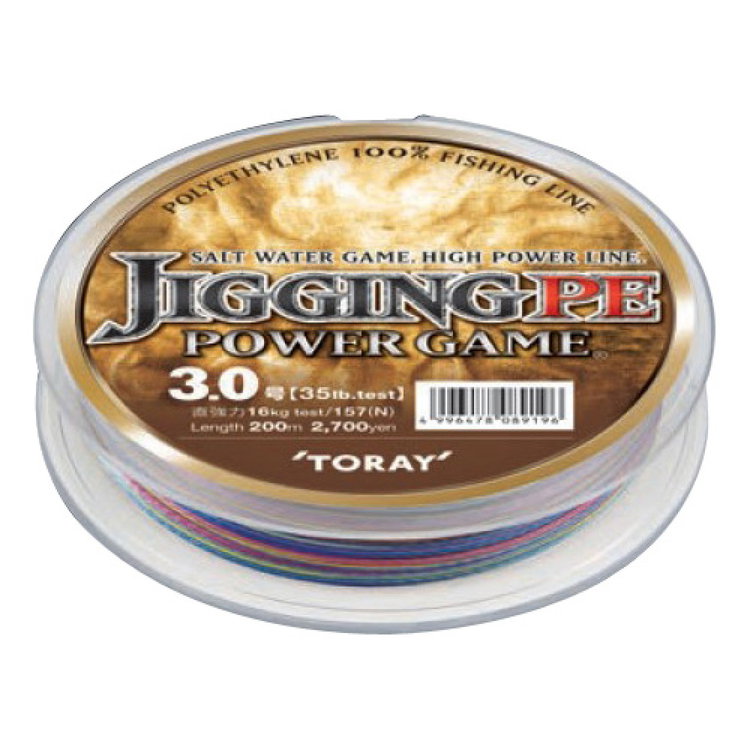 Плетено влакно Toray Jigging PE Power Game X4 F71V