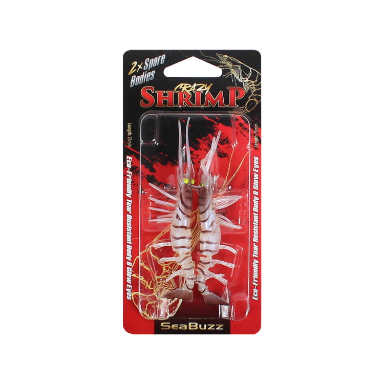 Силиконова скарида SeaBuzz Crazy Shrimp 957008