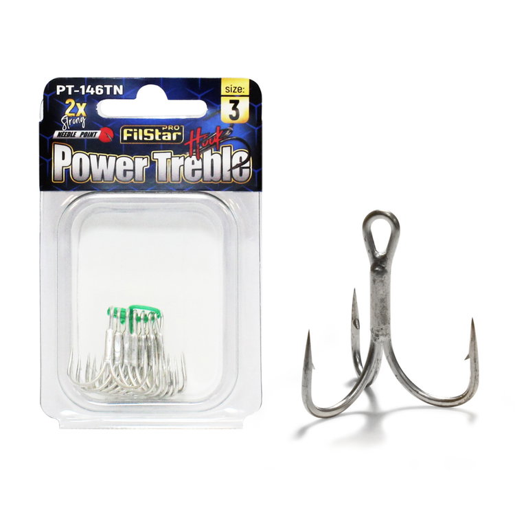 Тройни куки Power Treble PT-146TN-2X 956362