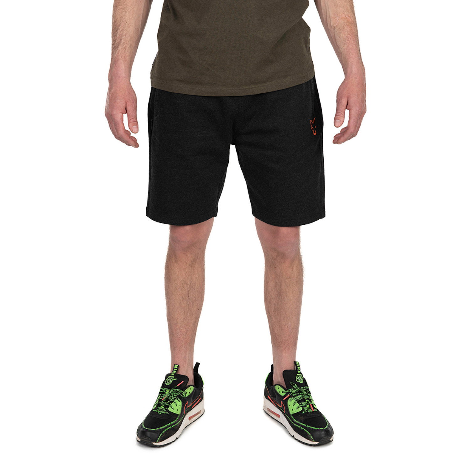 Къси панталони Fox Collection LW Jogger Short Black & Orange CCL218
