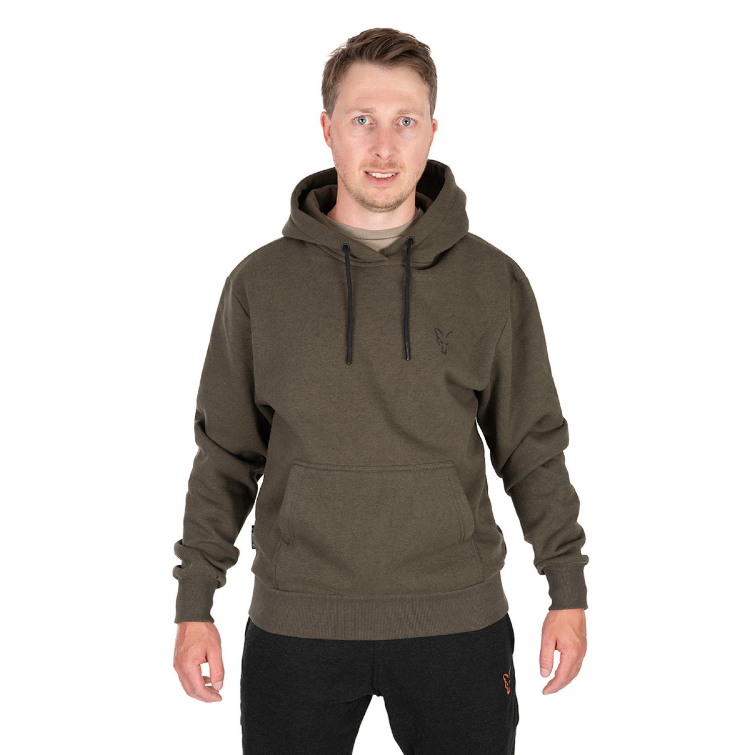 Суичър Fox Collection Hoody Green And Black CCL233