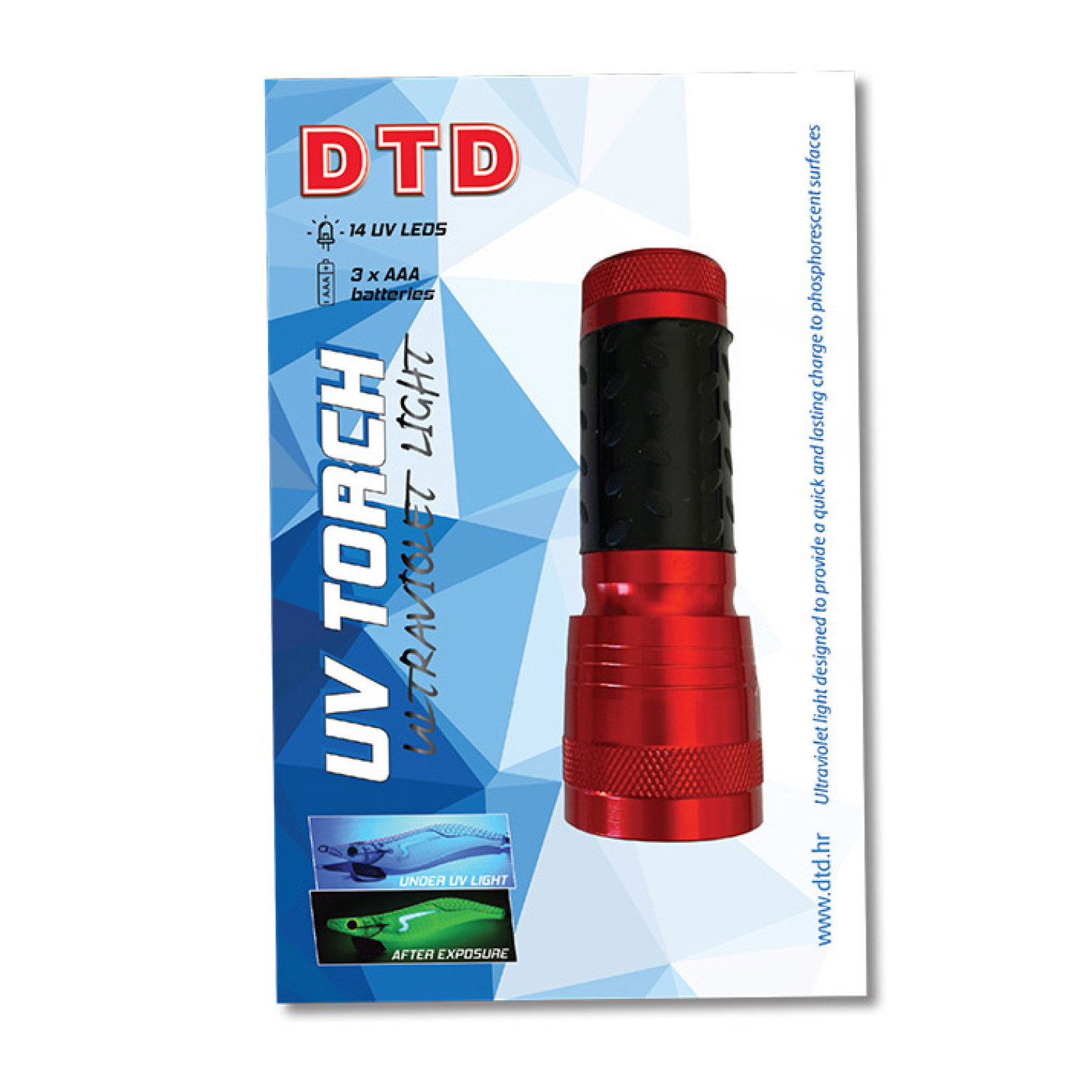 Фенерче DTD UV Torch 40622