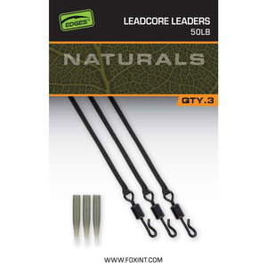 Готов монтаж Fox Edges Naturals Leadcore Leaders CAC854