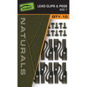 Комплект за монтаж Fox Naturals Lead Clips & Pegs CAC829