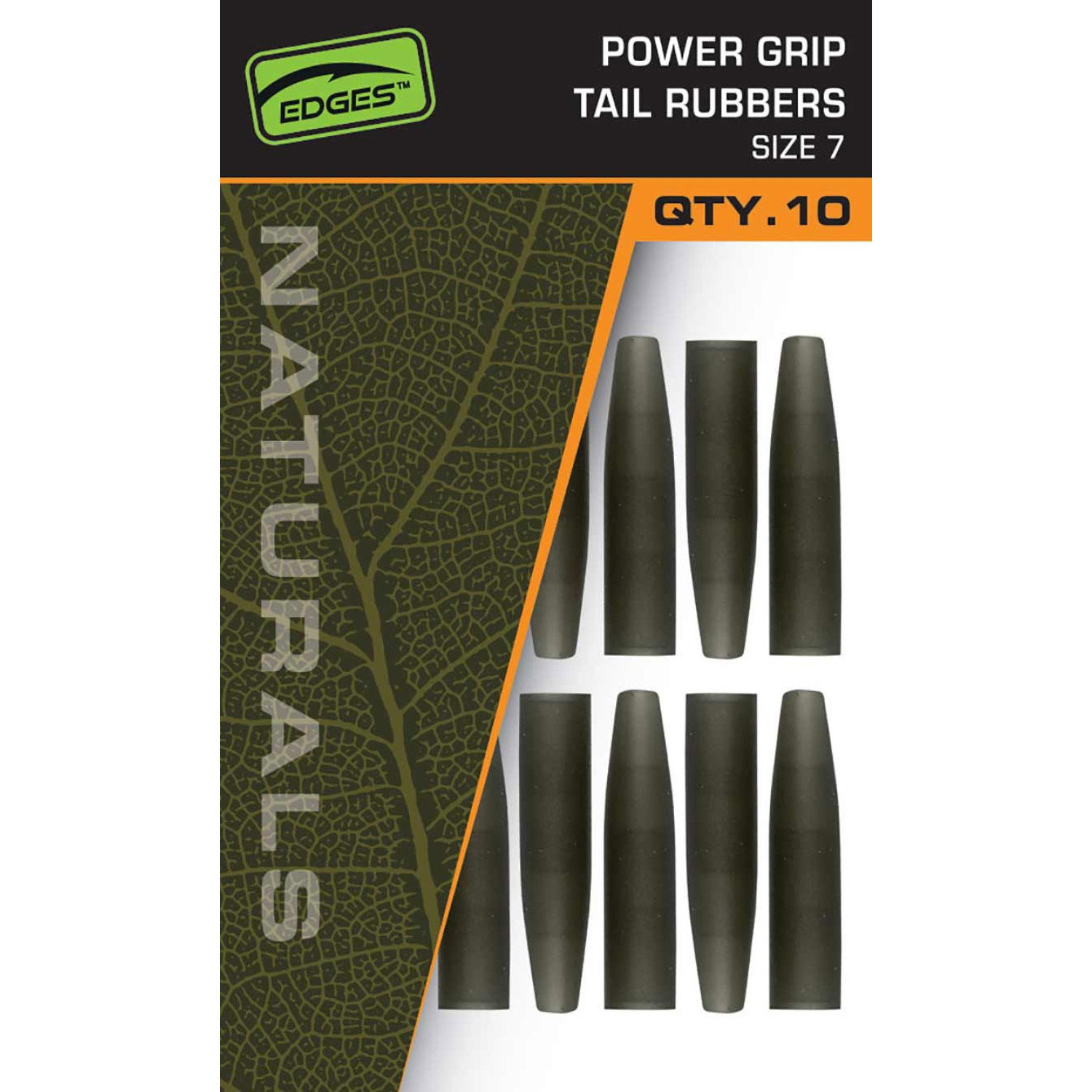 Шлаух Fox Edges Naturals Power Grip Tail Rubbers CAC842