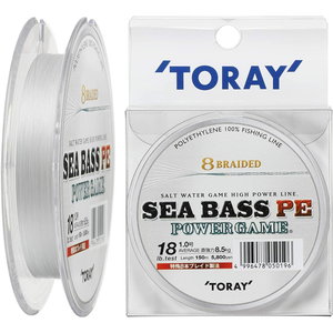 Плетено влакно Toray Sea Bass PE Power Game 958451