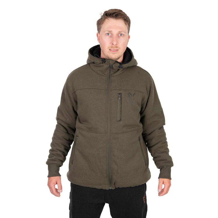 Яке Fox Collection Sherpa Jacket Green & Black CCL282