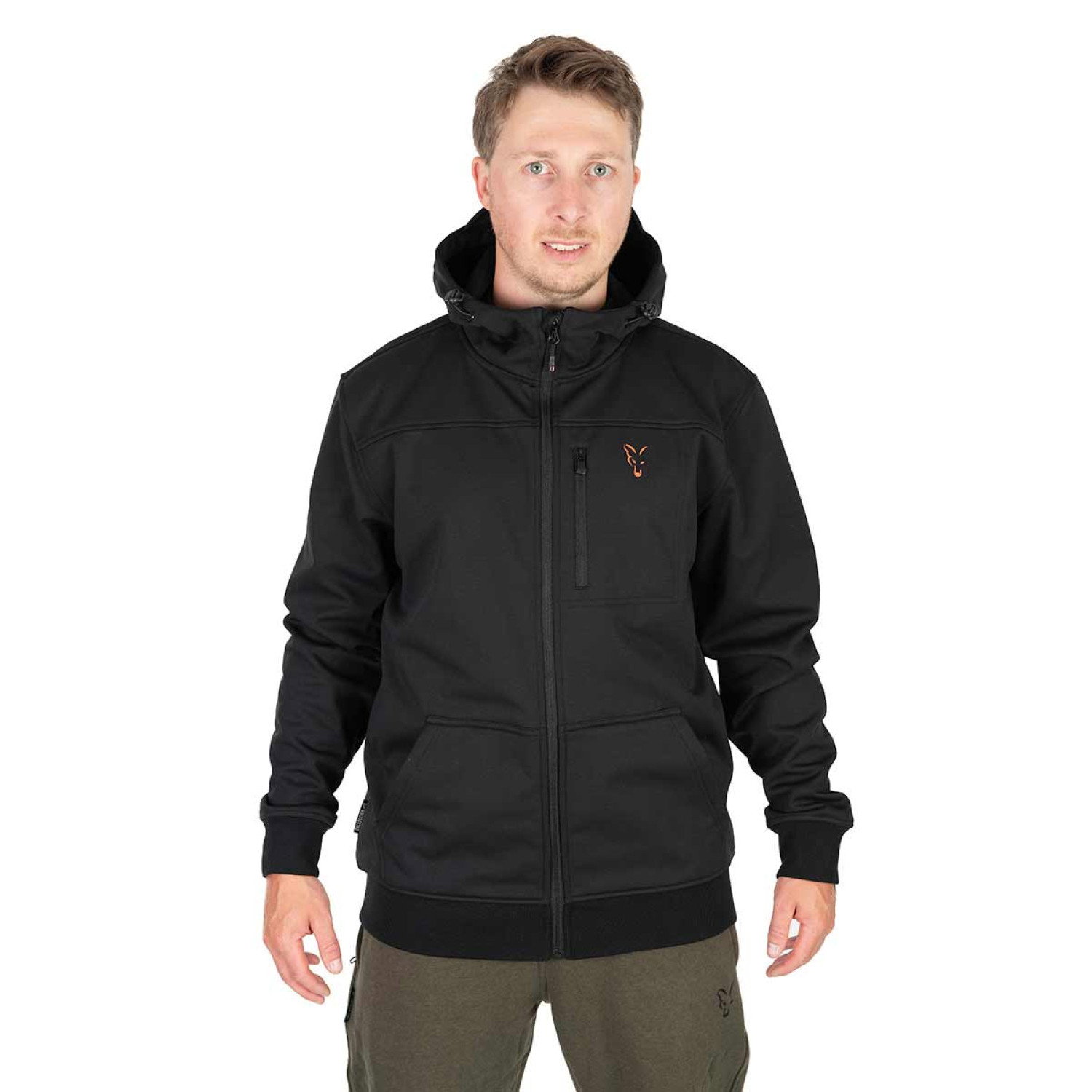 Яке Fox Collection Soft Shell Jacket Black & Orange CCL263