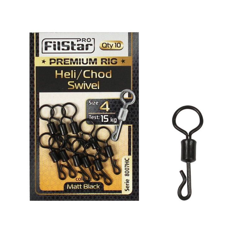 Бърза връзка Premium Rig Heli/Chod Swivel - 8007HC 8007HC