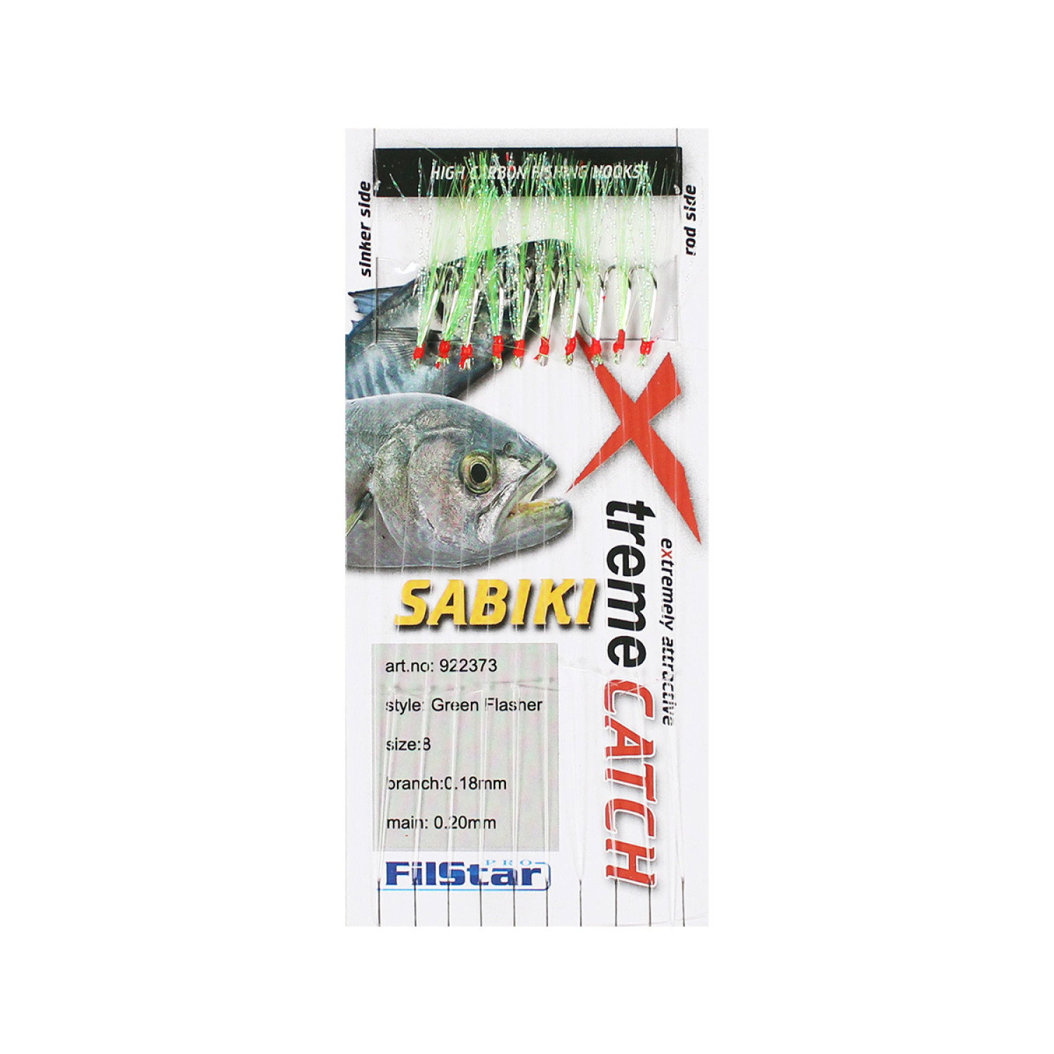 Чепаре FilStar Sabiki Green 922375