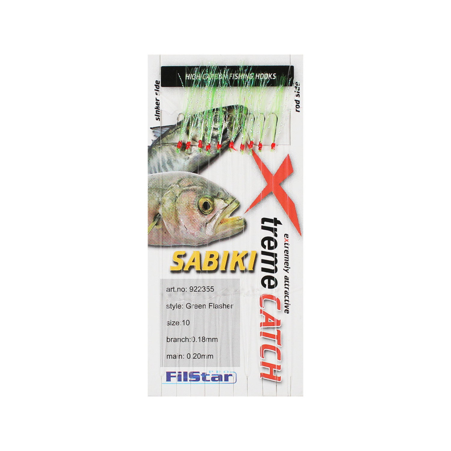 Чепаре FilStar Sabiki Green 922375
