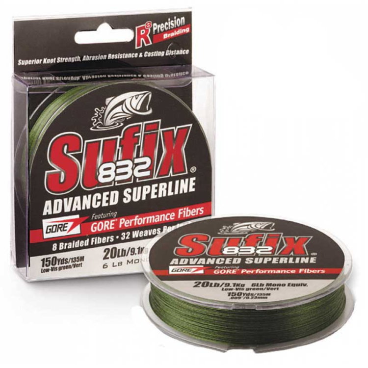 Плетено влакно Sufix 832 - Olive 933984