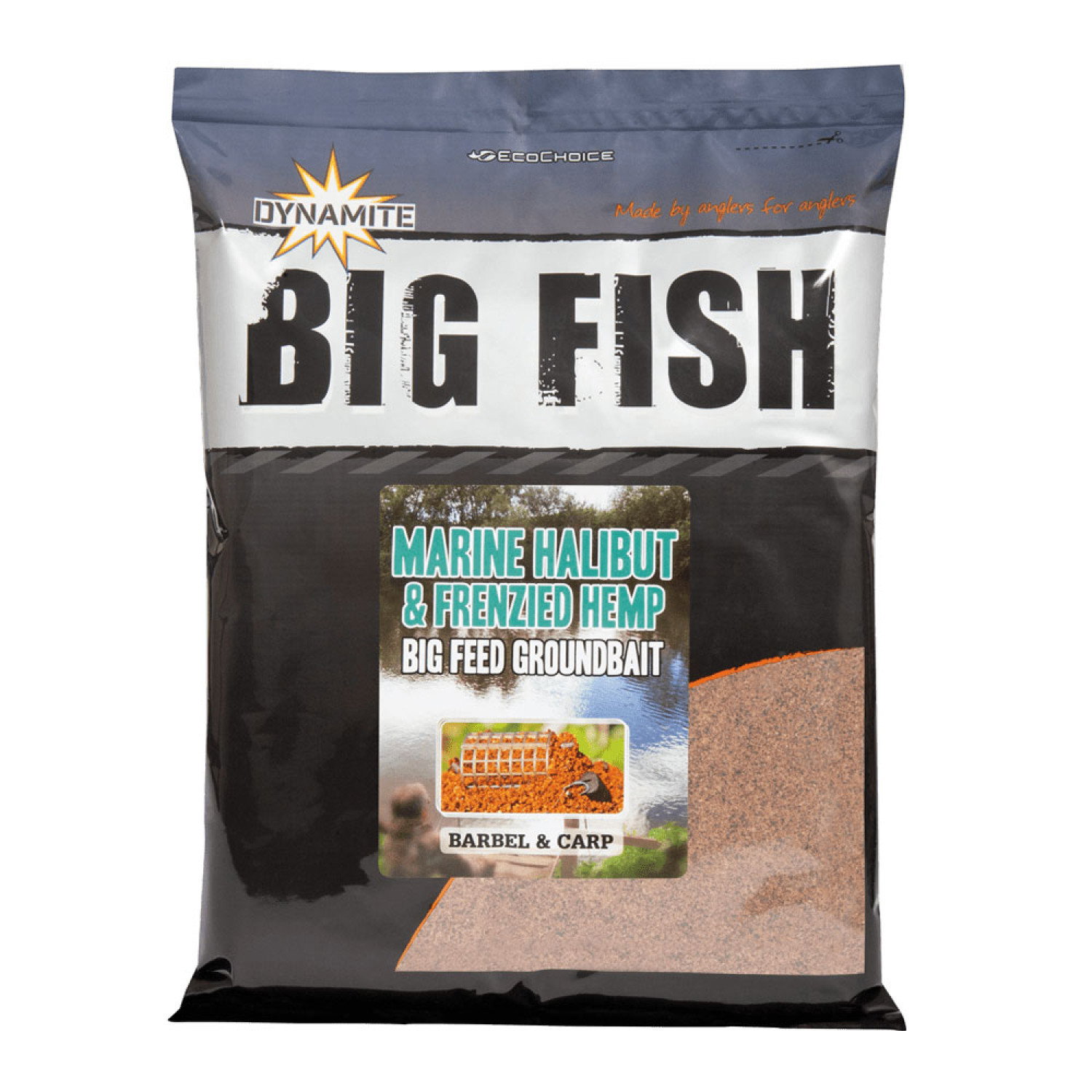 Захранка DB - Big Fish - Marine Halibut & Frenzied Hemp Groundbait DY1470