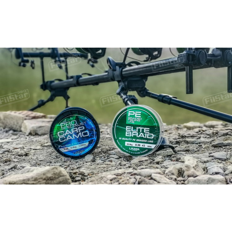 Монофилно влакно Lazer Pro Specialist Carp Camo 1200 m 930705