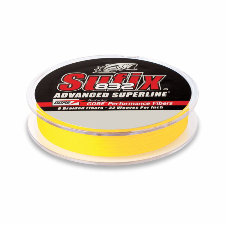 Плетено влакно Sufix 832 - Hi-Vis Yellow 927997