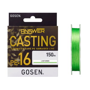 Плетено влакно Gosen Answer Casting PE X16 964180