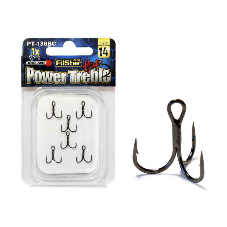Тройни куки Power Treble 136BC-1X 931371