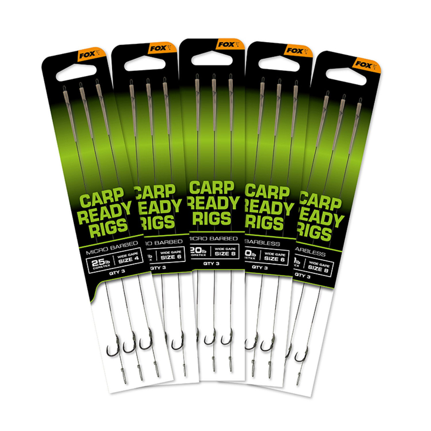Готов монтаж Fox Carp Ready Rigs CCR206