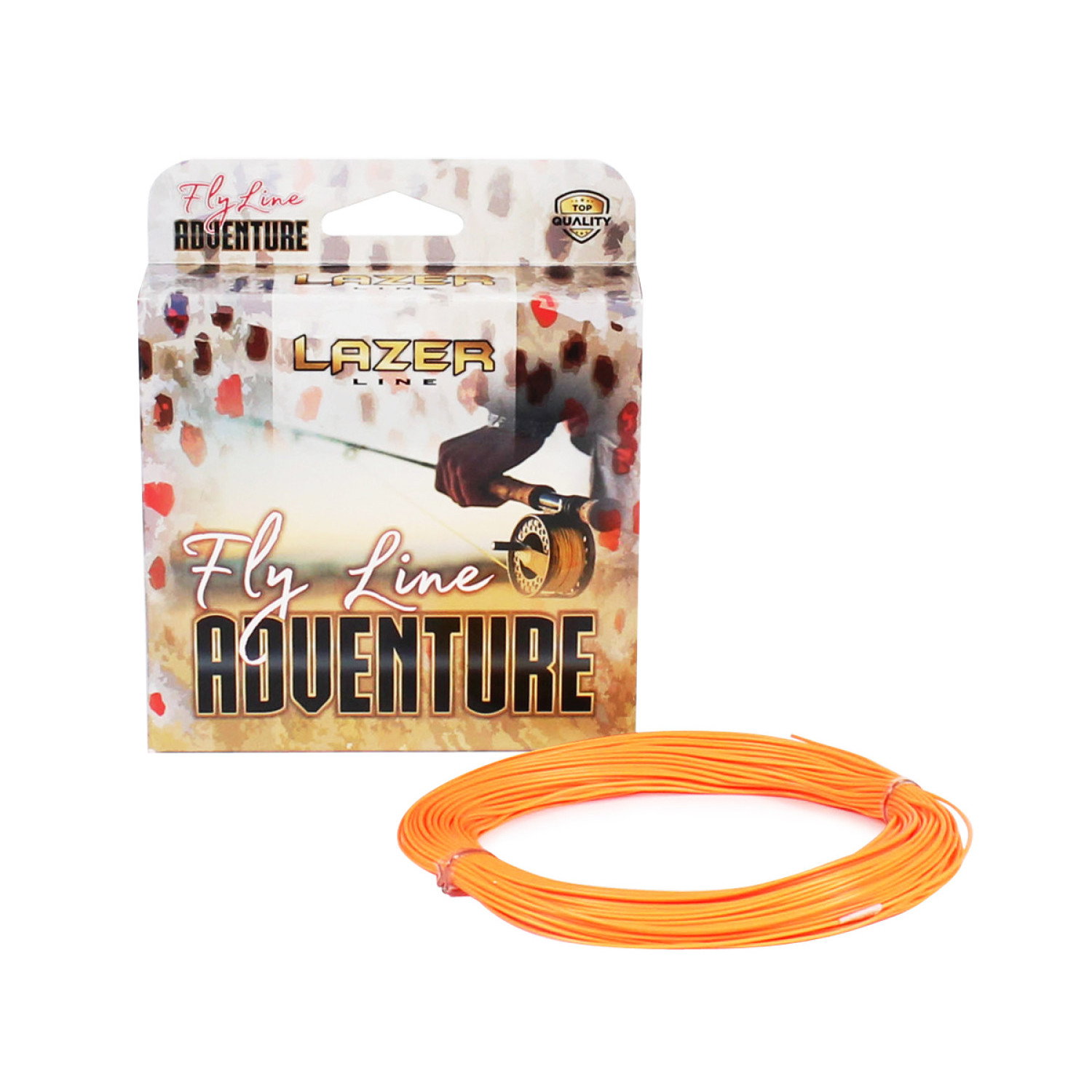 Шнур Lazer Standard Adventure Fly Line WF 6F