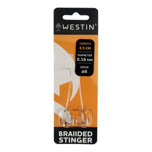 Куки с повод Westin Braided Stinger T57-038-112