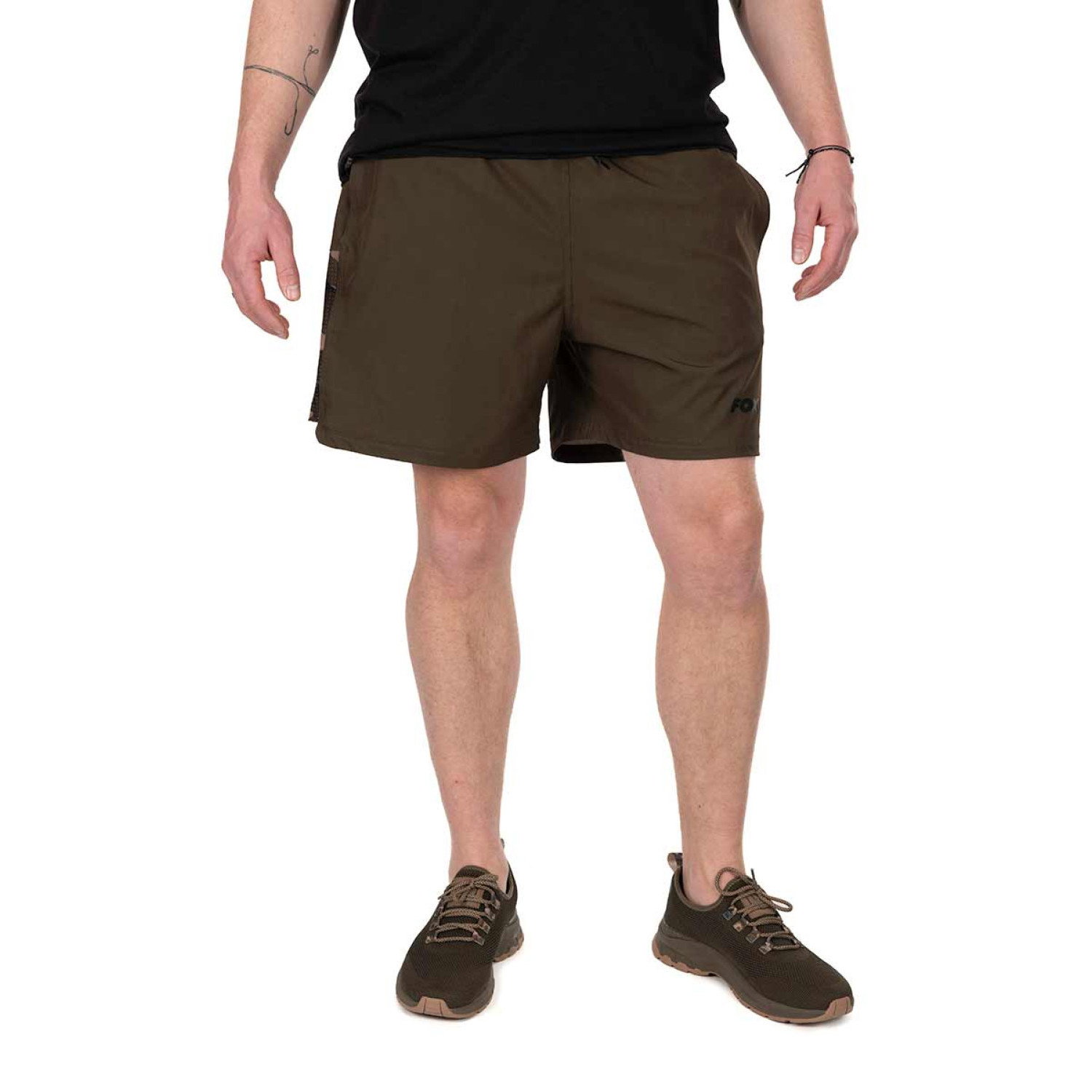 Къси панталони Fox Khaki/Camo LW Swim Shorts CFX264