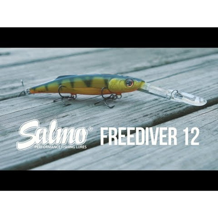 Воблер Freediver Super Deep Runner 12 cm - плуващ QFD203