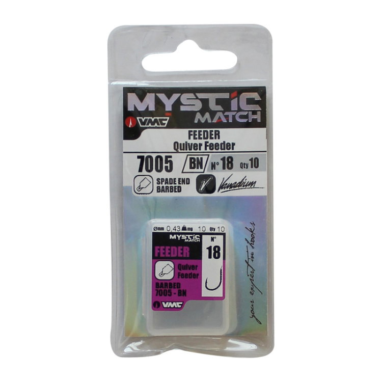 Куки VMC 7005 BN Mystic Match Quiver Feeder 937526