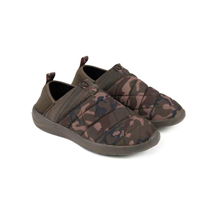 Пантофи за къмпинг Fox Camo/Khaki Bivvy Slippers CFW169