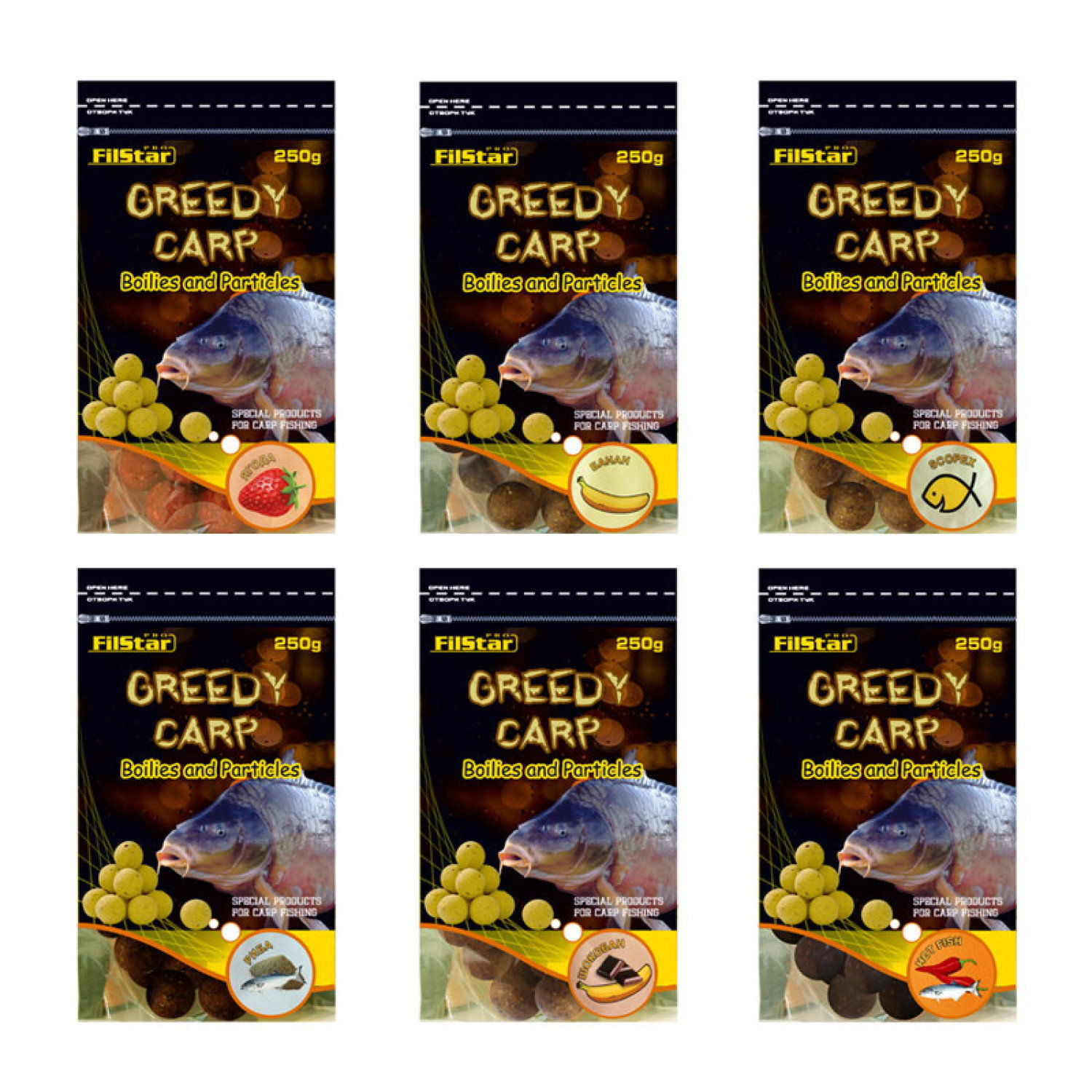 Протеинови топчета FilStar Greedy Carp 941098