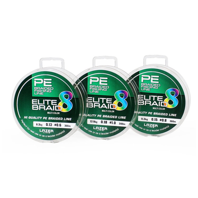 Плетено влакно Elite 8 Braid Multi Color 942401