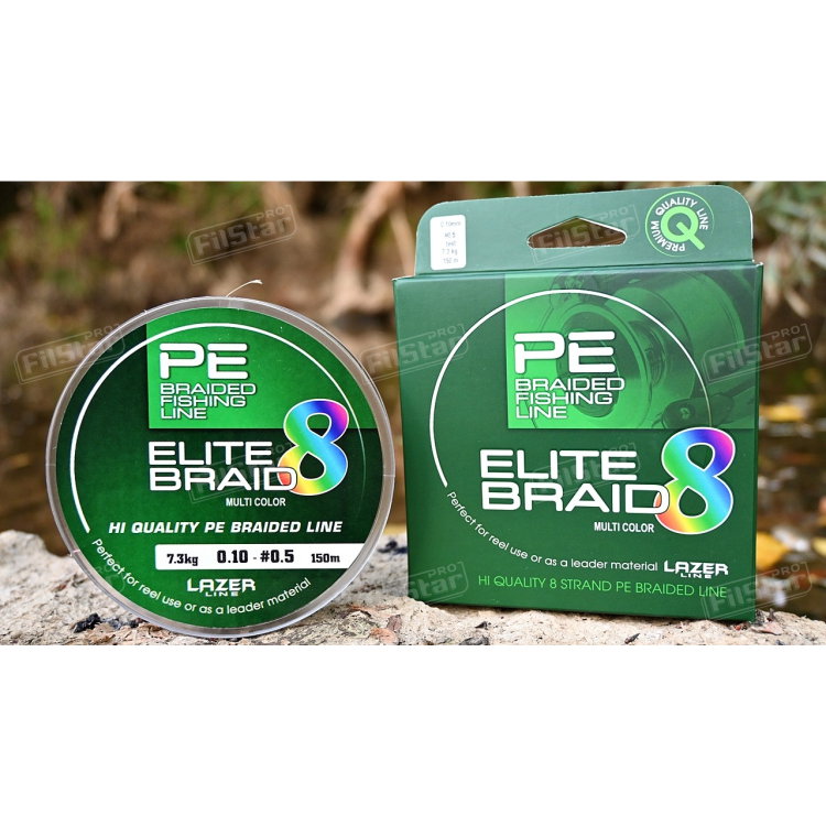 Плетено влакно Elite 8 Braid Multi Color 942401