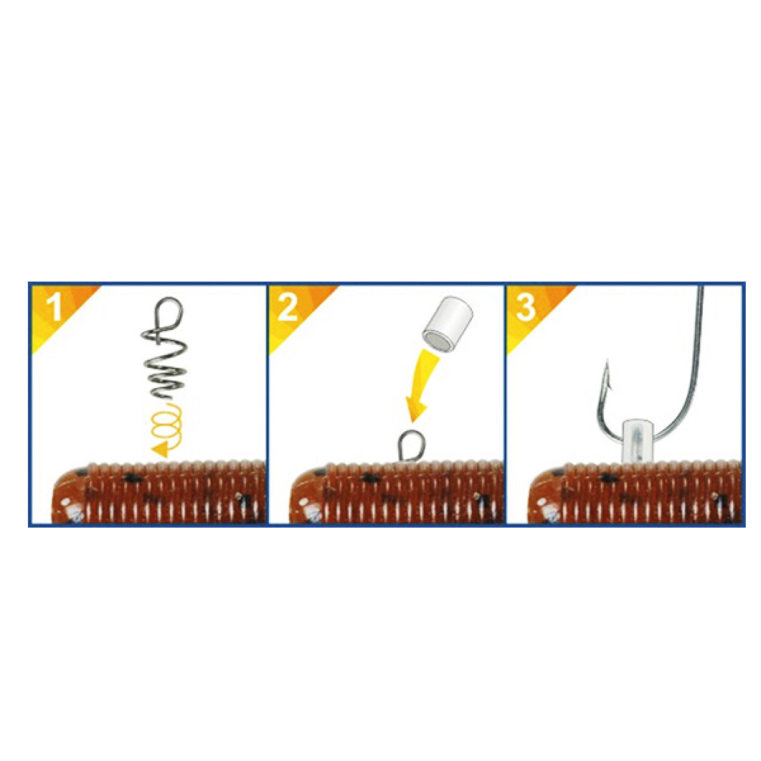 Пружинка за силикони Soft lure spring Арт.621 - 2